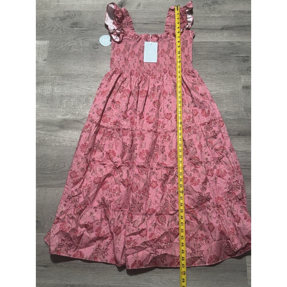 NWT Hill House Home The Ellie Nap Dress Pink Red Floral Print XXL - Picture 5 of 8